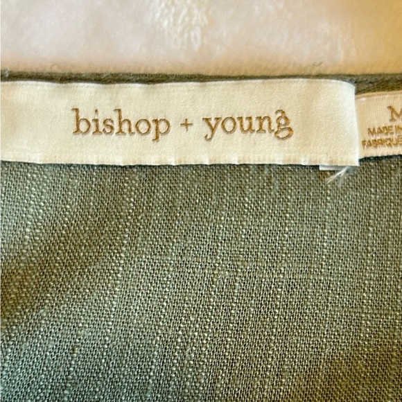 Bishop + Young sage green, short sleeve jump suit size M - Picture 3 of 8